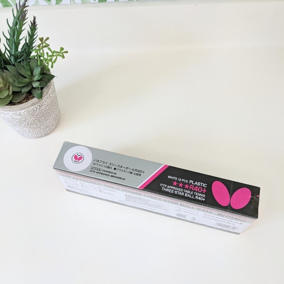 Professional Butterfly Ping Pong Balls ITTF Approved - Picture 2 of 8